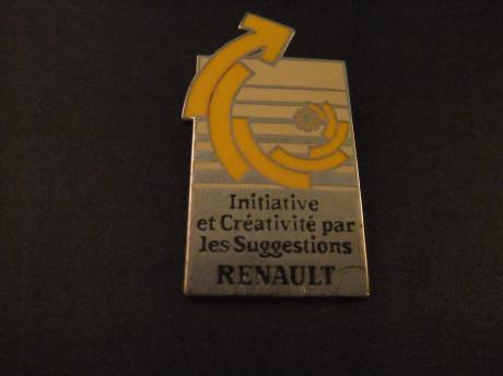 Renault, initiatief en creativiteit door suggesties